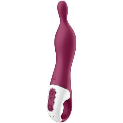 SATISFYER - AMAZING 1 ASPOT VIBRATOR BERRY SATISFYER - AMAZING 1 ASPOT VIBRATOR BERRY