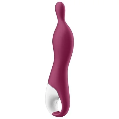 SATISFYER - AMAZING 1 ASPOT VIBRATOR BERRY SATISFYER - AMAZING 1 ASPOT VIBRATOR BERRY