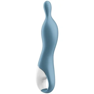 SATISFYER - AMAZING 1 ASPOT VIBRATOR BLUE SATISFYER - AMAZING 1 ASPOT VIBRATOR BLUE