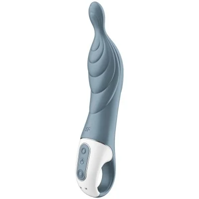 SATISFYER - AMAZING 2 ASPOT VIBRATOR GREY SATISFYER - AMAZING 2 ASPOT VIBRATOR GREY