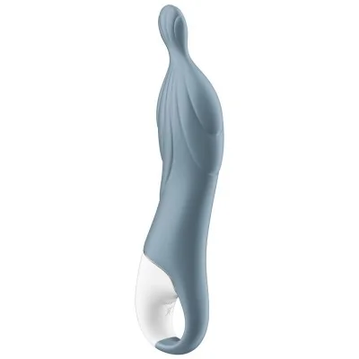 SATISFYER - AMAZING 2 ASPOT VIBRATOR GREY SATISFYER - AMAZING 2 ASPOT VIBRATOR GREY