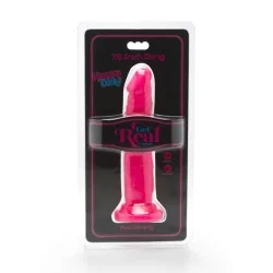 GET REAL - HAPPY DICKS DONG 19 CM PINK