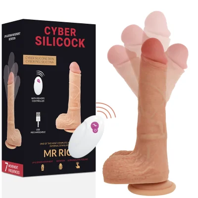 CYBER SILICOCK - REMOTE CONTROL REALISTIC MR RICK 20.9 CM -O- 4 CYBER SILICOCK - REMOTE CONTROL REALISTIC MR RICK 20.9 CM -O- 4